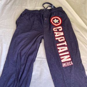 Captain America sweat pants